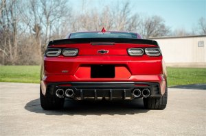 Chevrolet Camaro Performance Exhaust - Rear - CORSA Performance - Valved Axle-Back, Dual Rear Exit, Twin Tips - Carbon Fiber - `16-`24